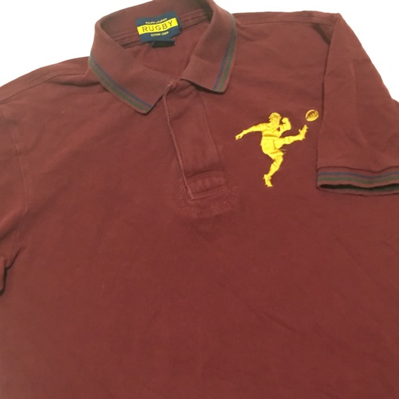 Rugby Ralph Lauren mens Polo shirt size medium - Picture 8 of 8